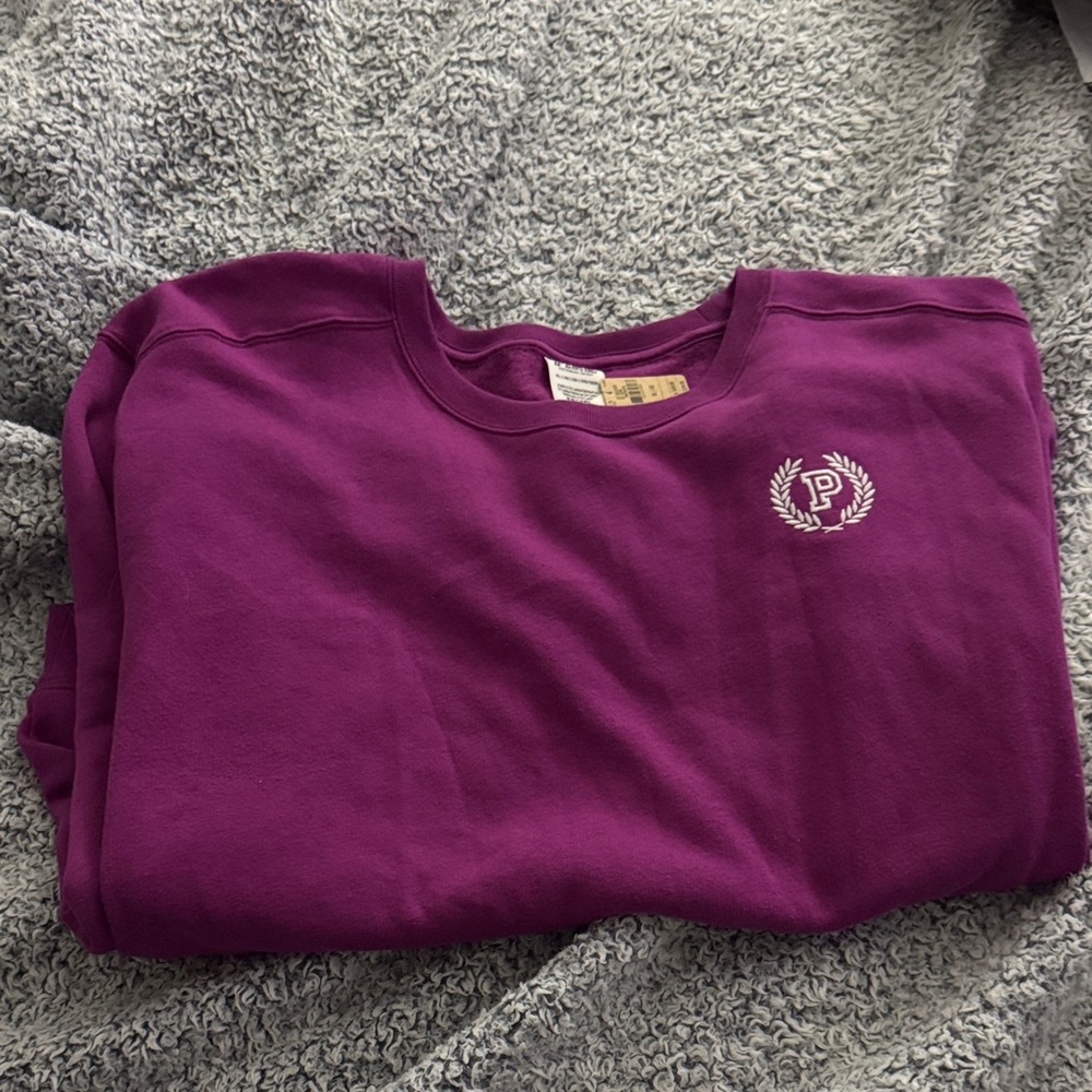 NEW! Victoria's Secret PINK Purple Sweatshirt